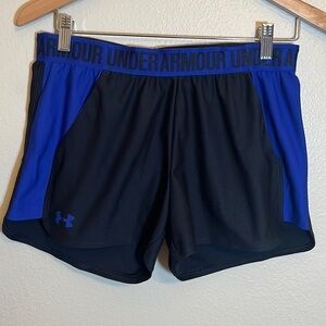 Under Armour Black Blue Athletic Shorts